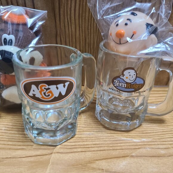 A&W Root Beer Mini Mug Lot - Picture 4 of 4